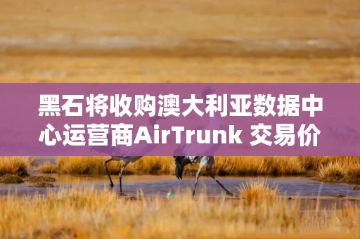 黑石将收购澳大利亚数据中心运营商AirTrunk 交易价值240亿澳元