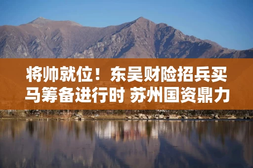 将帅就位！东吴财险招兵买马筹备进行时 苏州国资鼎力相助 能否改写安心财险命运？