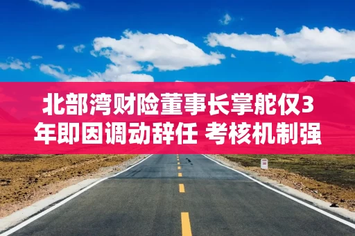 北部湾财险董事长掌舵仅3年即因调动辞任 考核机制强化下险企董高监调整加速