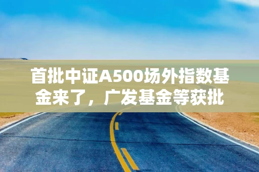 首批中证A500场外指数基金来了，广发基金等获批