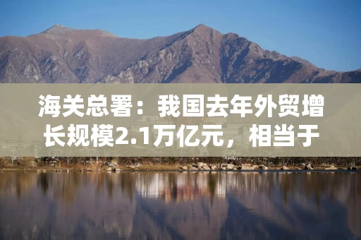 海关总署：我国去年外贸增长规模2.1万亿元，相当于一个中等国家一年的外贸总量