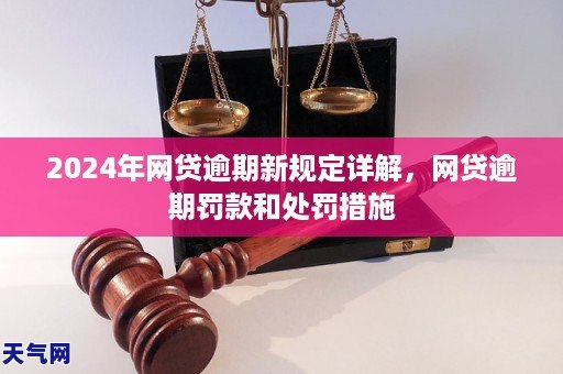 2024年网贷逾期新规定详解，网贷逾期罚款和处罚措施