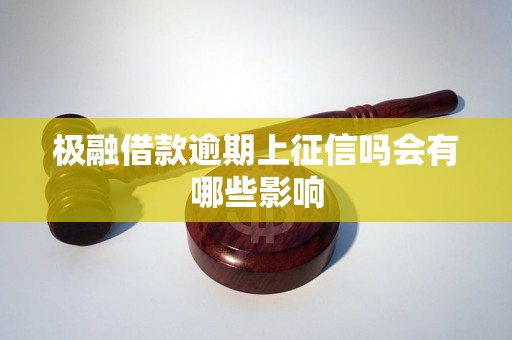 极融借款逾期上征信吗会有哪些影响